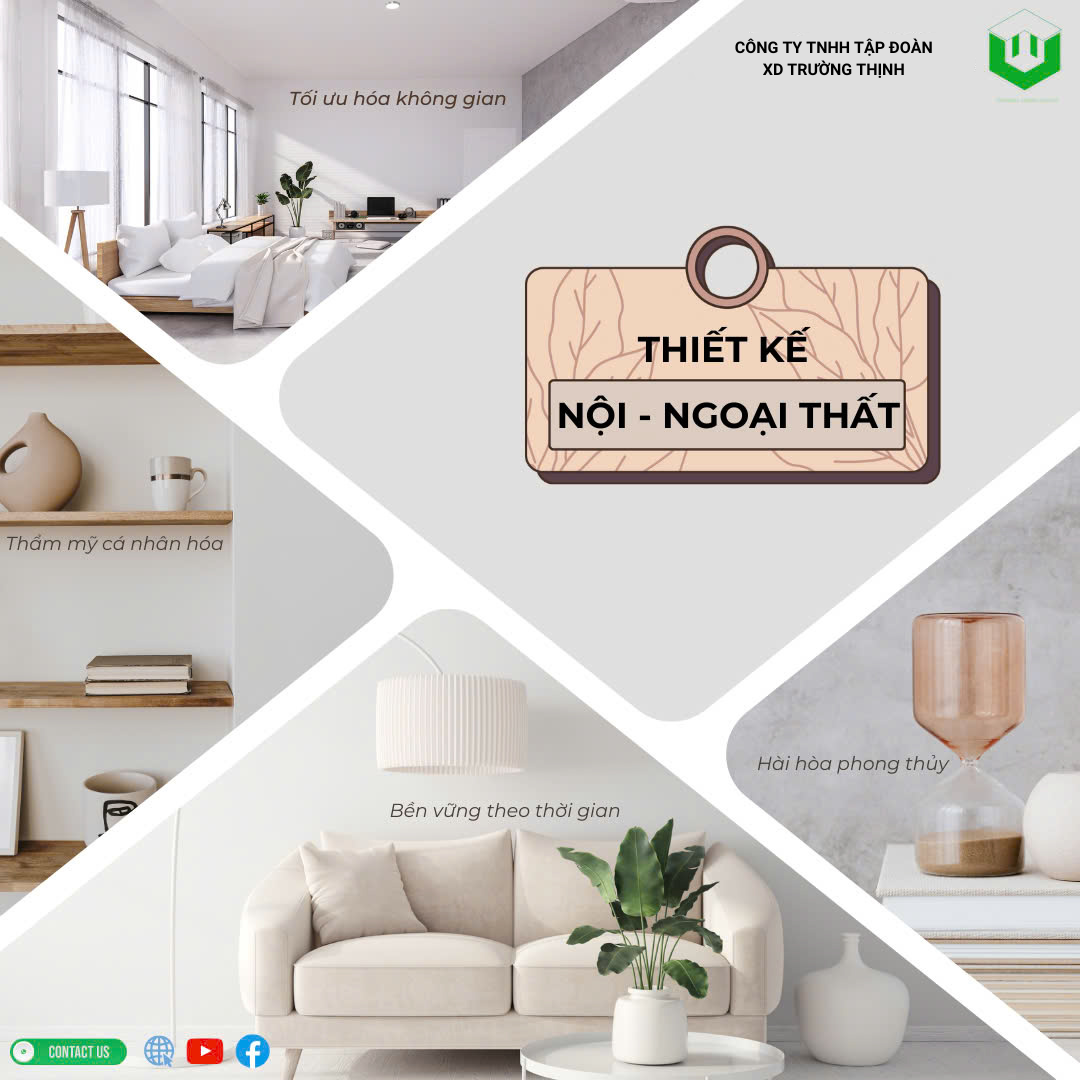 Thiết kế nội - ngoại thất